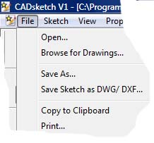 File Menu
